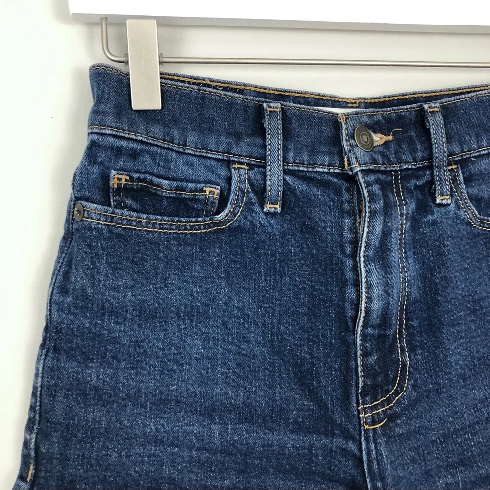 Abercrombie & Fitch Rolled Cuff Denim Shorts